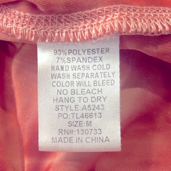 Umgee Pink Velvet Short Sleeve Oversized Short Sleeve Pullover Top Medium - Picture 8 of 9